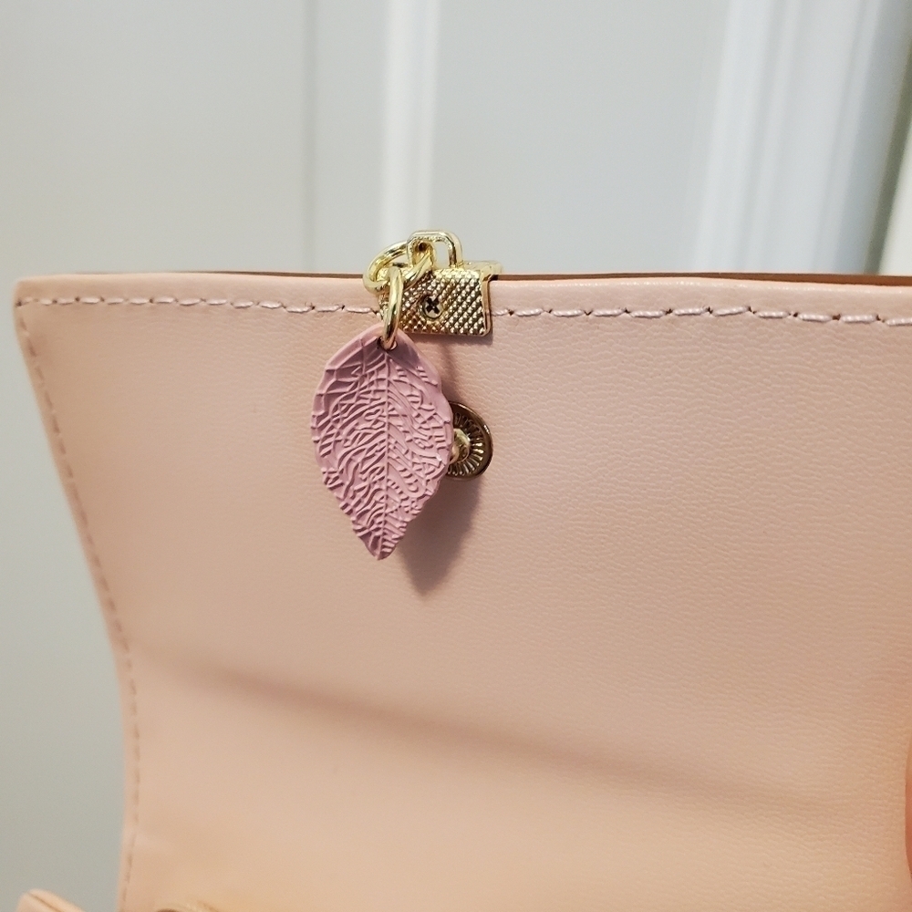 NWOT FT FUNTOR RFID Wallet, Leaf Card holder Trifold, PU Leather, Classic - Picture 8 of 10